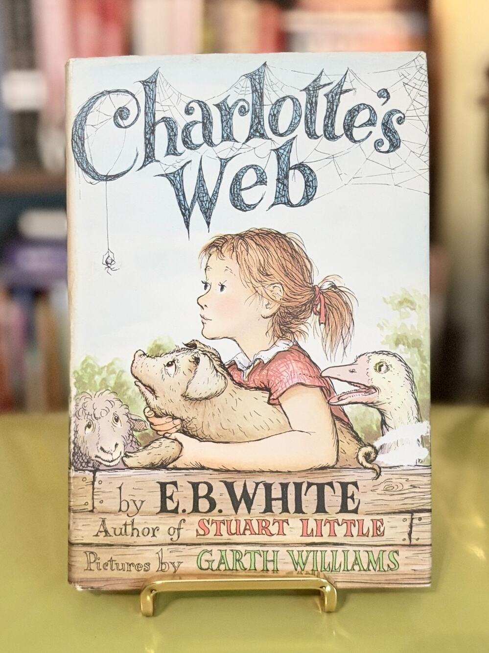Charlotte’s Web E.B. White Garth Williams HC Vintage Harper Row Illustrated